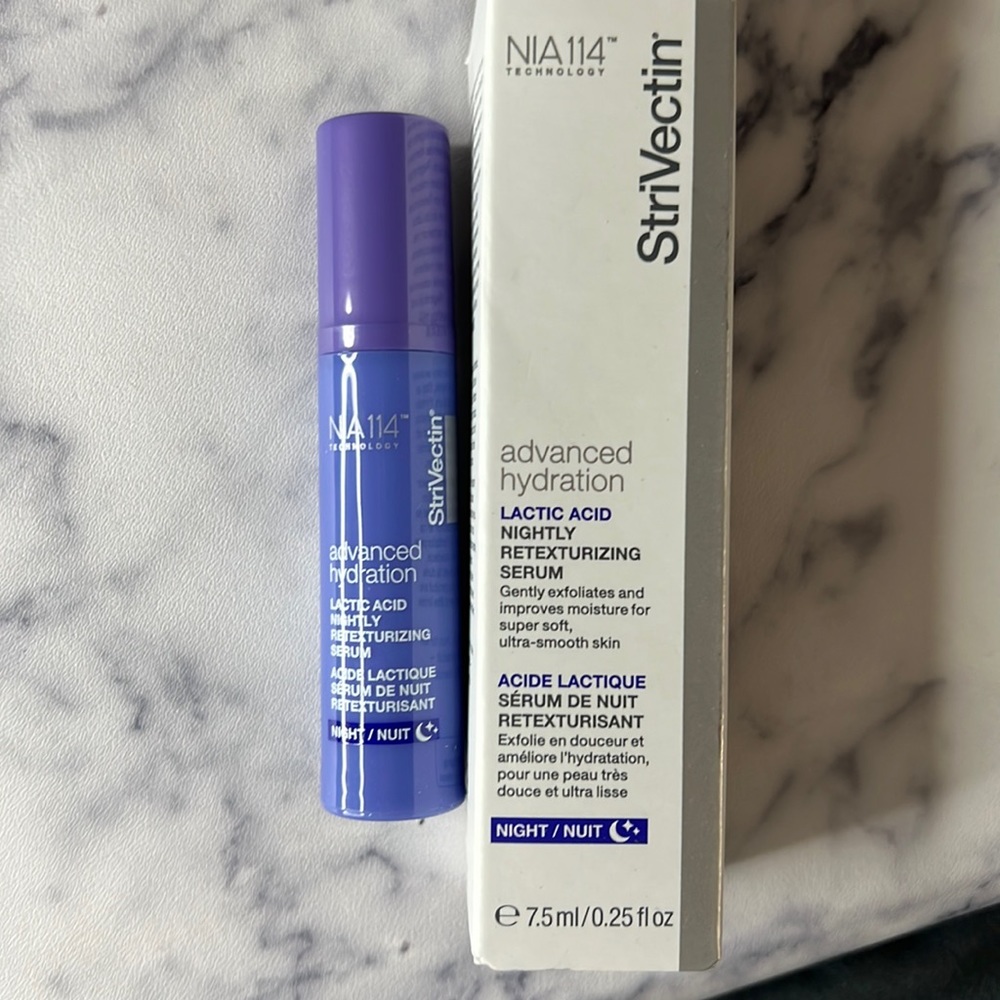 StriVectin Lactic Acid Nightly Retexturizing Serum Trial Size